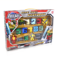 古迪(GUDI) 5款符号+10款数字合体数字变形益智套装 儿童玩具积木拼插 男孩玩具6-14岁