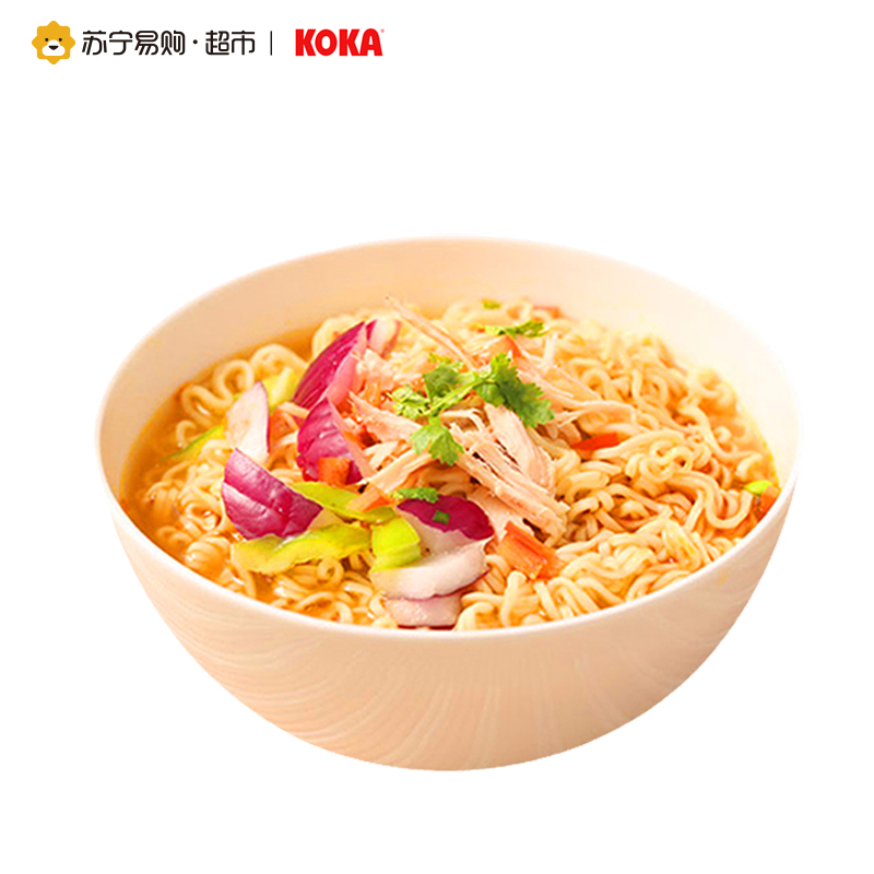 KOKA 可口鸡汤味快熟面 鸡肉味方便面 袋装85g*5包
