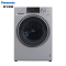 松下(Panasonic) XQG70-E7225 7公斤 变频 三维立体泡沫净 95摄度高效除菌 滚筒洗衣机（银色）