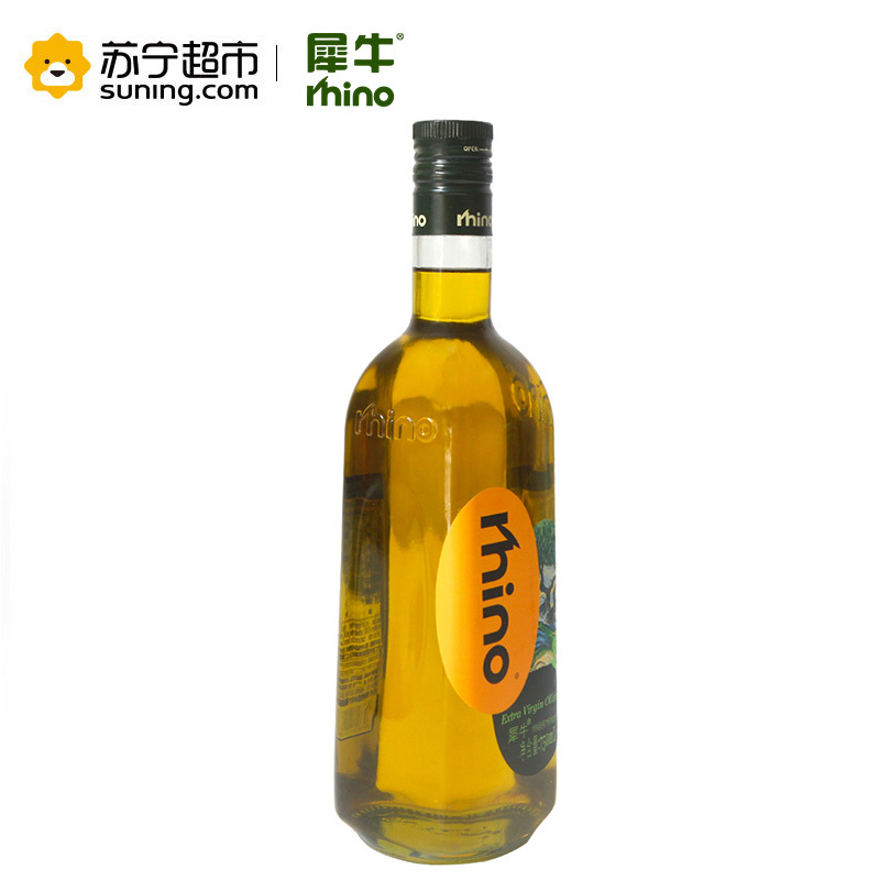 犀牛 西班牙进口原油 特级冷初榨橄榄油 750ML