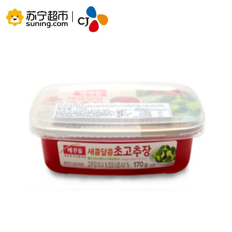 希杰(CJ)美味醋辣酱 170g盒装 韩国进口辣椒酱