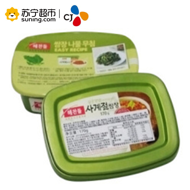 希杰(CJ)四季混合蘸酱 170g盒装 韩国进口豆瓣酱