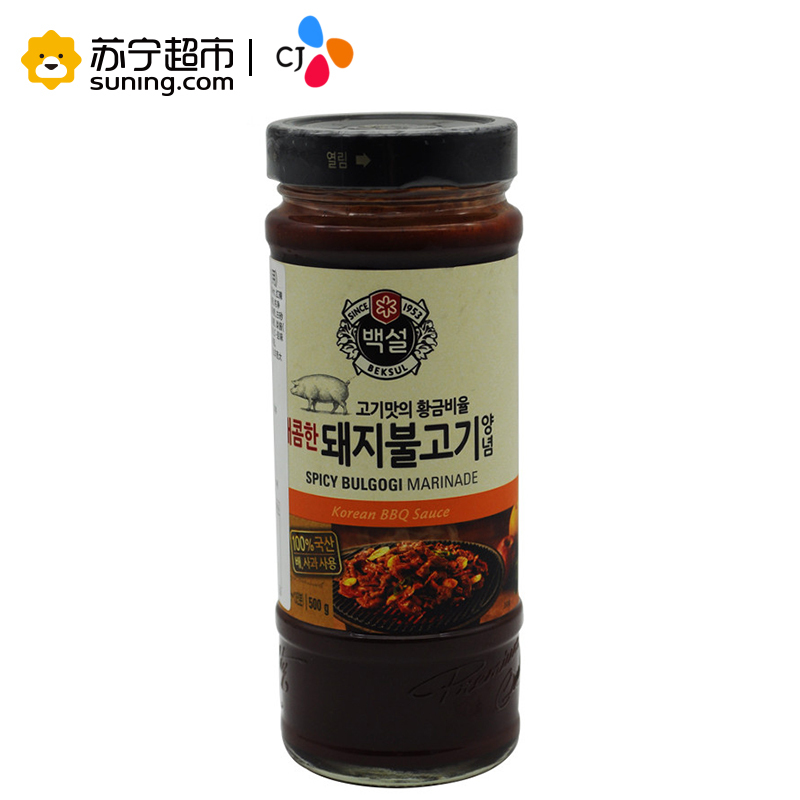 希杰(CJ)白雪猪肉烤肉酱500g