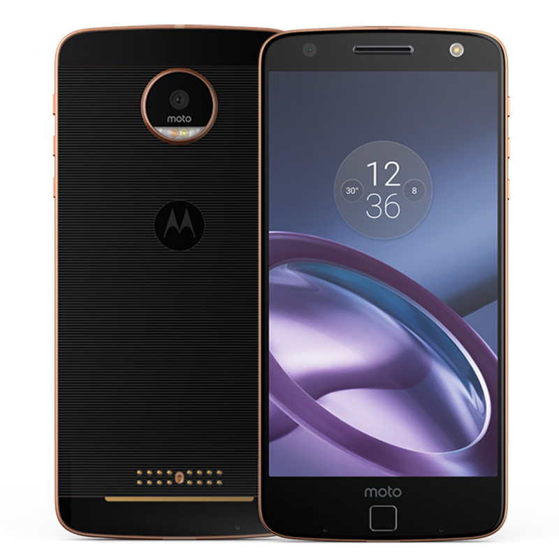 摩托罗拉 Moto Z ( XT1650-05 ) 模块化手机 4+64GB大内存 流金黑 全网通4G手机