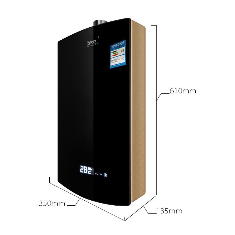 速热奇(SRQ)SRQ-9103燃气热水器天然气 防CO中毒恒温强排热水器燃气16L图片