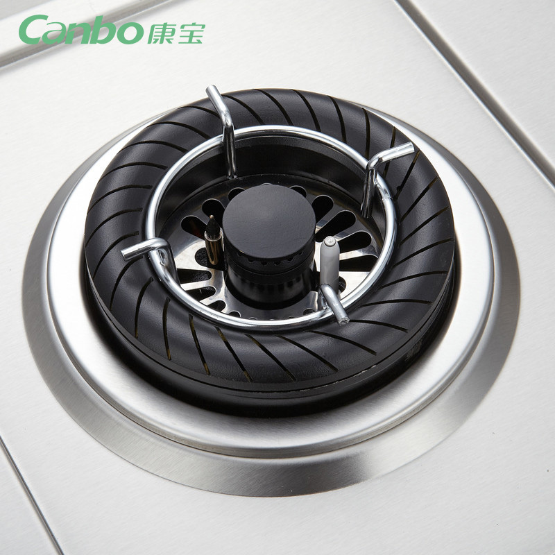 康宝 JZT-Q240-A95 双眼燃气灶 灶具 煤气灶 不锈钢面板 嵌入式台式两用