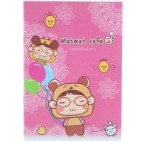 广博25K24页磨砂PP板骑马钉