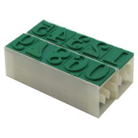 亚信数字组合号码印章