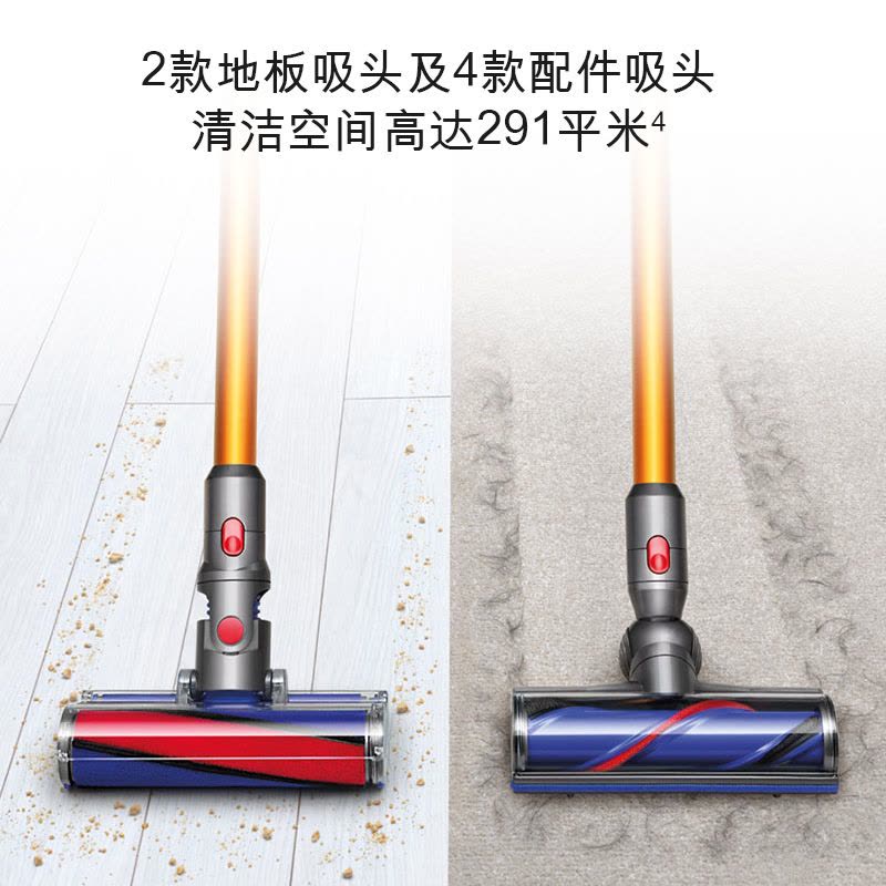 戴森(Dyson) 吸尘器 V8 Absolute 40分钟续航 无线手持吸尘器 双主吸头 家用除螨图片