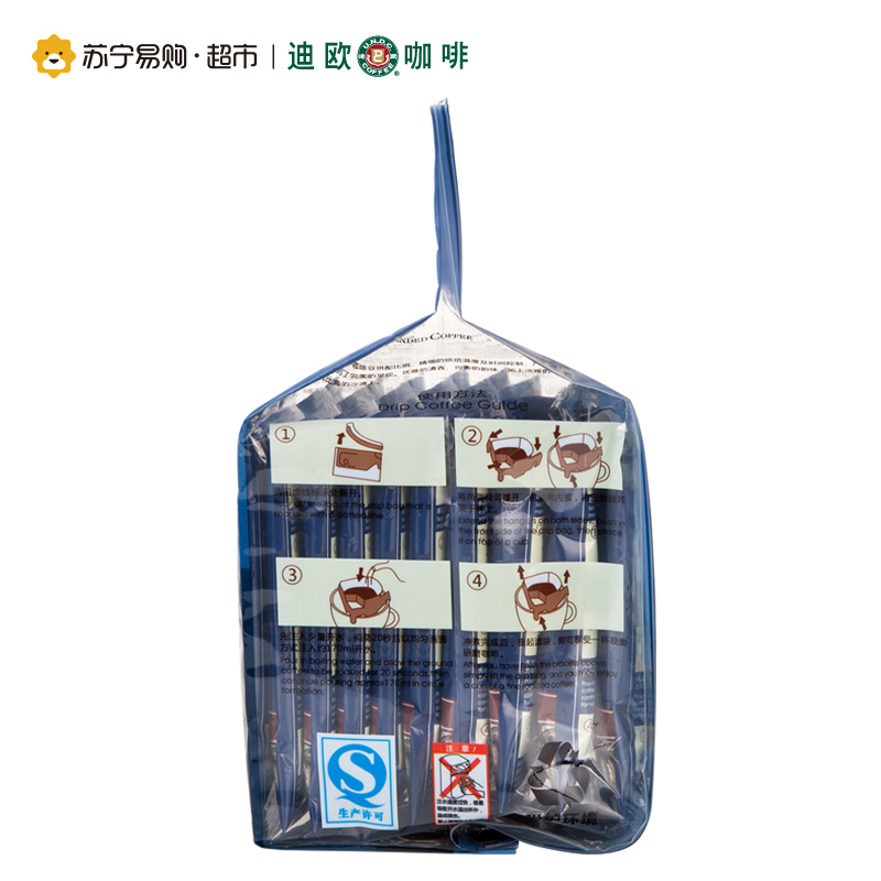 迪欧滤挂咖啡蓝山风味10g×10包∕袋