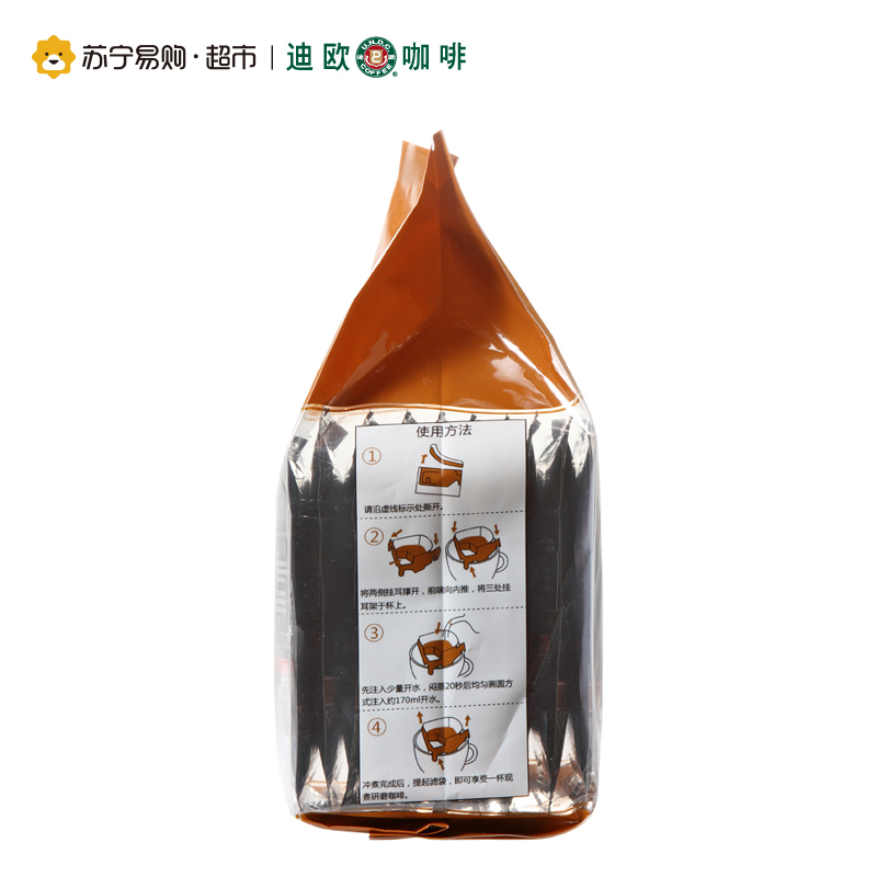 迪欧滤挂咖啡炭烧风味10g×10包∕袋