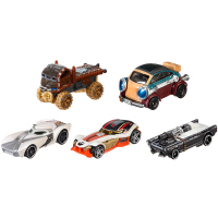 [苏宁自营]Hotwheels 风火轮 星球大战7角色小车五辆装 DJP17