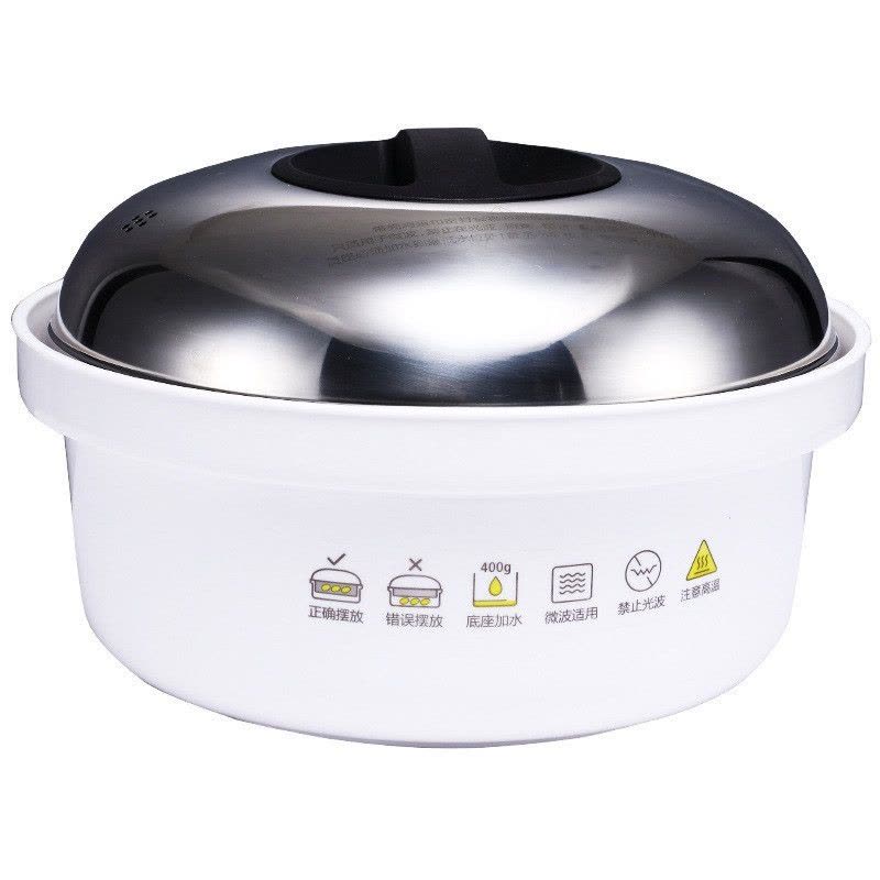 美的(Midea) 微波蒸宝JY/ZG-3L-P 白色 微波炉必备图片