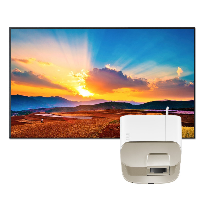 明基benqi920百吋智能超投电视高清短焦投影仪家庭影院投影机