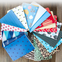 广博小清新骑马钉3本装