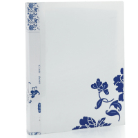 广博100页资料册青花白