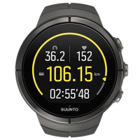 颂拓(SUUNTO智能手表)斯巴达极限运动表钛合金灰色SS022950000