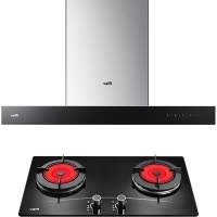 华帝(vatti)触控式油烟机燃气灶套餐i11079+i10002B 18立方 天然气/液化气