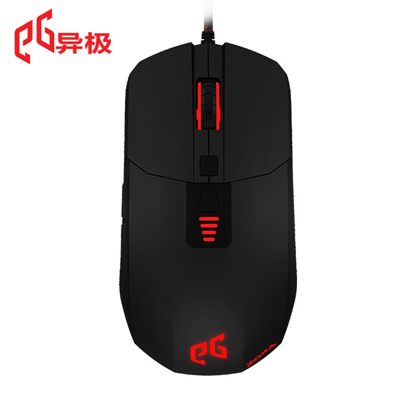 异极EPICGEAR ZorA魔拉 黑色 游戏电竞鼠标 职业电竞鼠标 电竞游戏鼠标