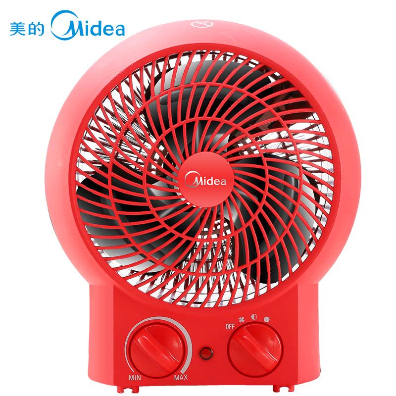 美的(Midea) 暖风机 NF18-17CW 三秒速热 无光无辐射 金属扇叶 取暖器图片