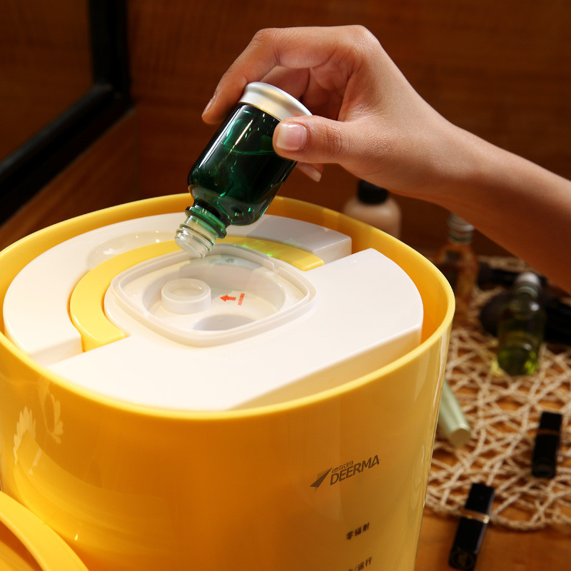 德尔玛(Deerma)DEM-ST100 家用静音卧室 迷你空调 办公室空气香薰机 3.5L大容量加湿器