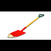 桥防 防爆装柄尖锨(铍青铜) 420*240*990mm 8200Be-1002