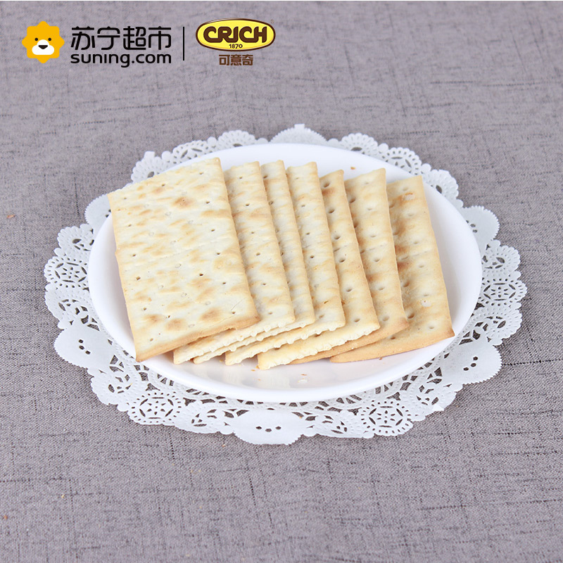 可意奇(CRICH)全麦梳打饼干250g/袋
