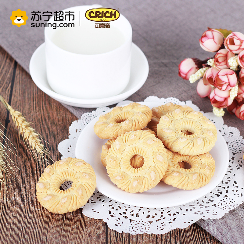 可意奇(CRICH)意式糖霜饼干300g/袋