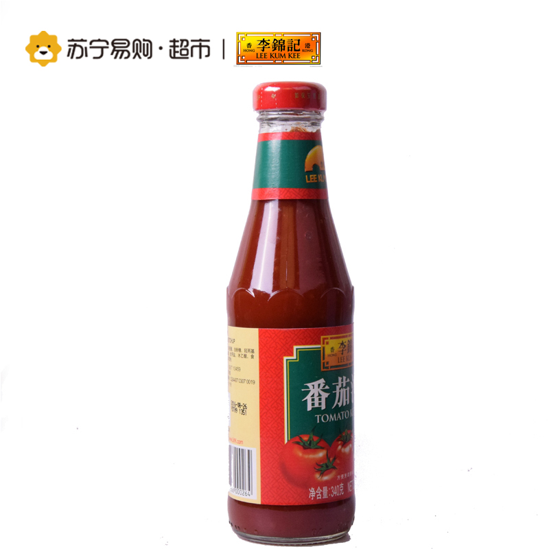 李锦记蕃茄沙司340克 番茄沙司 调味酱