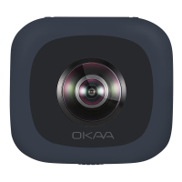 OKAA Life 360 VR双眼全景相机 雅致黑