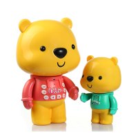 优彼亲子熊学前家教机三代 优比宝贝家ubbie小熊早教机故事机 智能益智语音互动优彼熊玩具 手机APP遥控