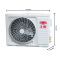 上菱(SHANGLING) 1.5匹 全直流变频节能静音挂机空调 KFRd-35GW/BPS(菱静)纯铜管