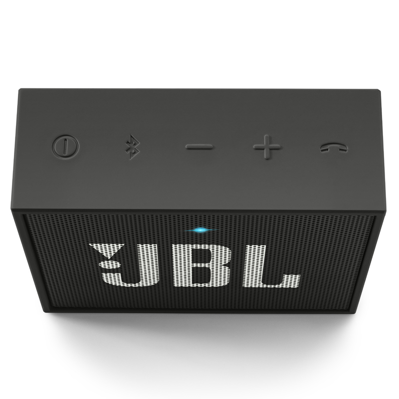 JBL GO音乐金砖无线蓝牙音箱户外便携多媒体迷你小音响低音炮 黑色