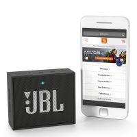 JBL GO音乐金砖无线蓝牙音箱户外便携多媒体迷你小音响低音炮 黑色