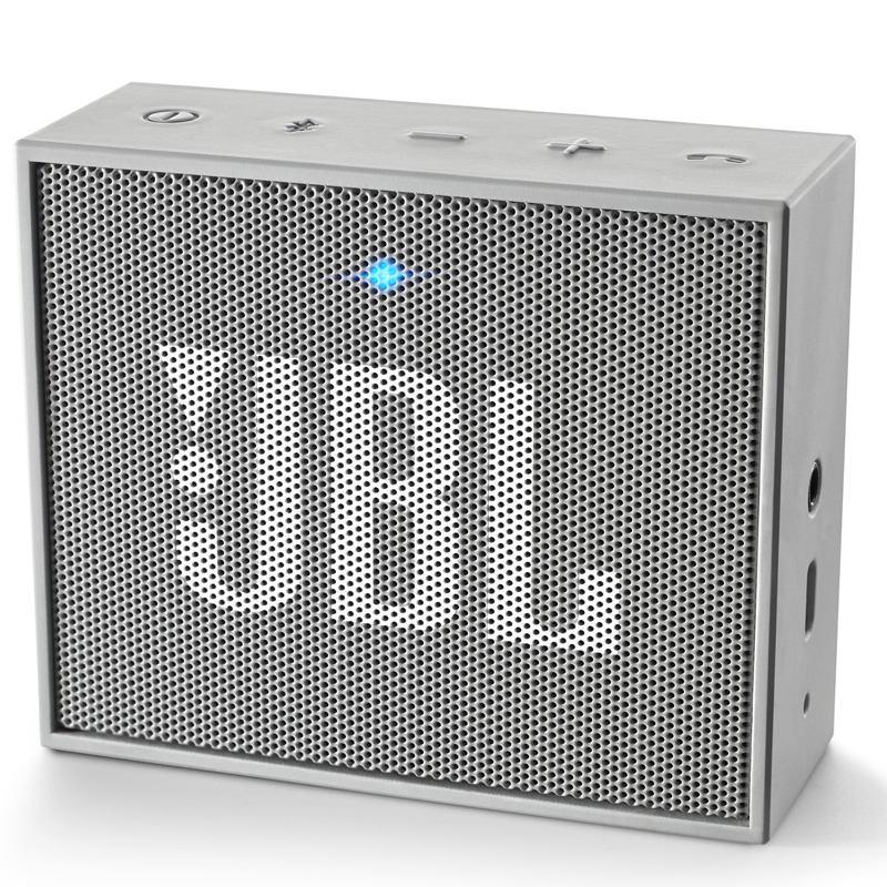 JBL GO音乐金砖无线蓝牙音箱户外便携多媒体迷你小音响低音炮 灰色高清大图