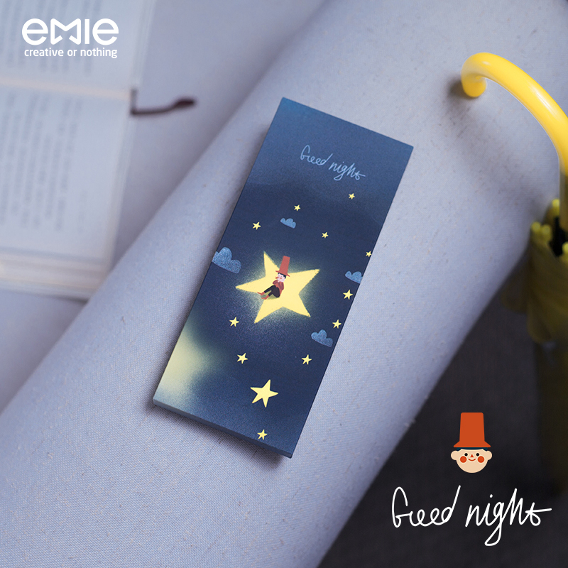 亿觅(emie)印记系列充电宝 10000毫安 轻薄便携移动电源 创意礼品 时尚涂鸦 晚安集 星星