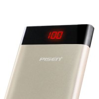 品胜移动电源 LED薄彩10000mAh(香槟金)