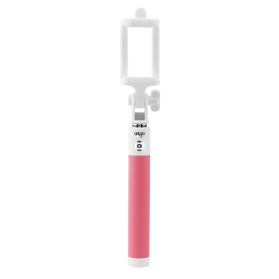 爱国者 (aigo)ZP01 迷你蓝牙遥控自拍神器 折叠通用 粉色