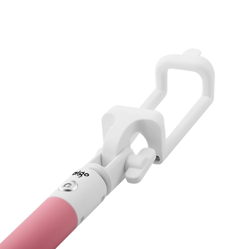 爱国者 (aigo)ZP01 迷你蓝牙遥控自拍神器 折叠通用 粉色