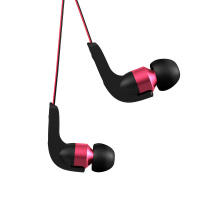 宾果(Bingle) i810 金属入耳式通讯耳机(雅红黑)