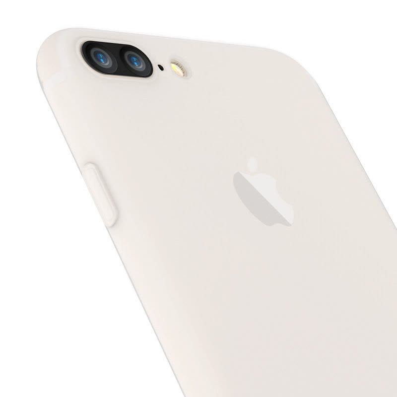 ESCASE 苹果iPhone8Plus手机壳保护壳苹果7Plus手机套TPU软壳防摔 赠送钢化膜 玻璃膜套装图片