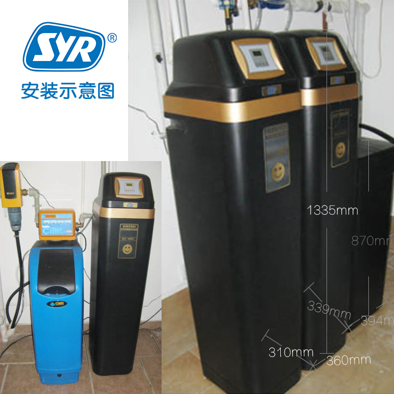 汉斯希尔(SYR) 家用净水器厨下式中央软水机3.2吨/时水质软化 WS-3001-45 中央软水机 全屋软水机其他