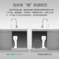 汉斯希尔(SYR) 厨下式净水器家用直饮净水机纯水机WS-6030-4004 智能净水器 家用纯水机 无桶RO膜反渗透
