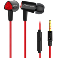 先锋(Pioneer)入耳式线控通话音乐手机耳机 CL31S (红色)