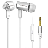 先锋(Pioneer)入耳式线控通话音乐手机耳机 CL31S (白色)