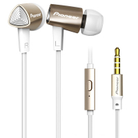 先锋(Pioneer)入耳式线控通话音乐手机耳机 CL31S (金色)