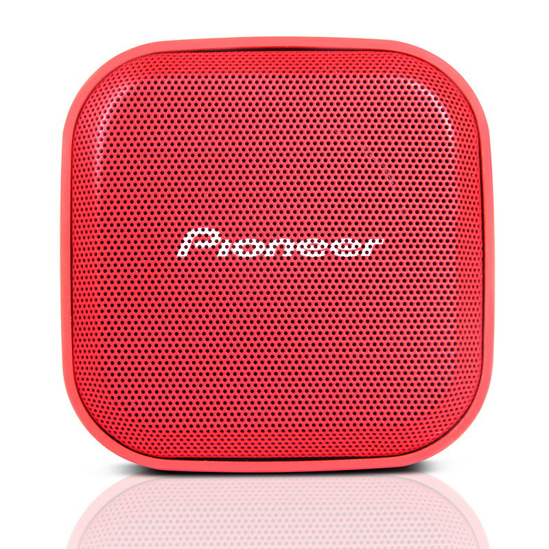 先锋(Pioneer)立体声防水便携蓝牙音箱 BA501 (红色)