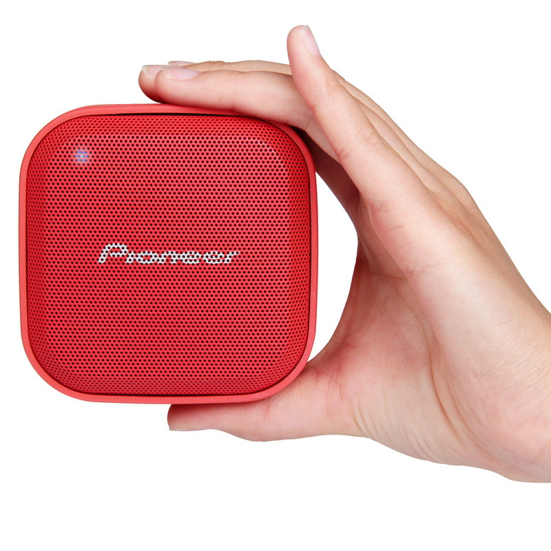 先锋(Pioneer)立体声防水便携蓝牙音箱 BA501 (红色)