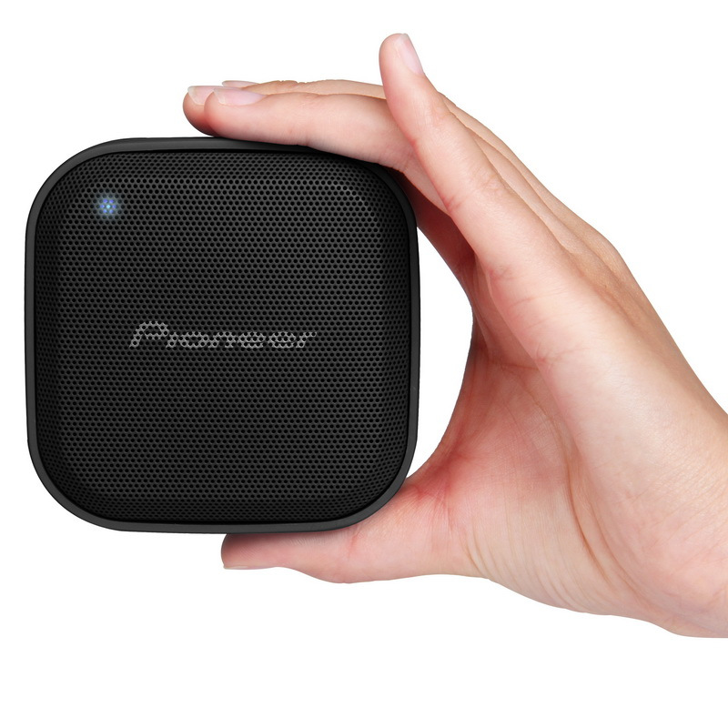 先锋(Pioneer)立体声防水便携蓝牙音箱 BA501 (黑色)