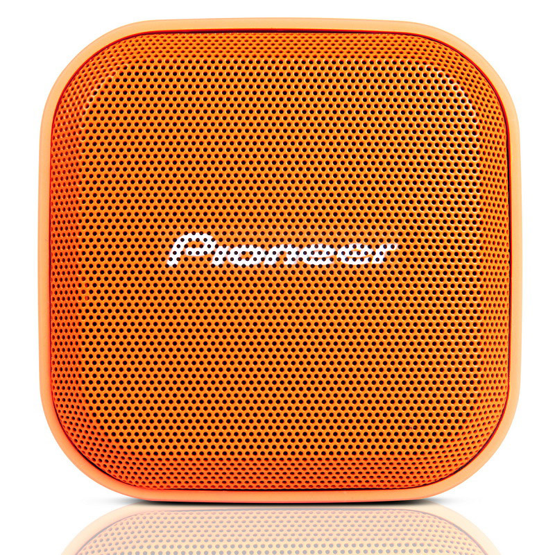 先锋（Pioneer）立体声防水便携蓝牙音箱 BA501 （橙色）